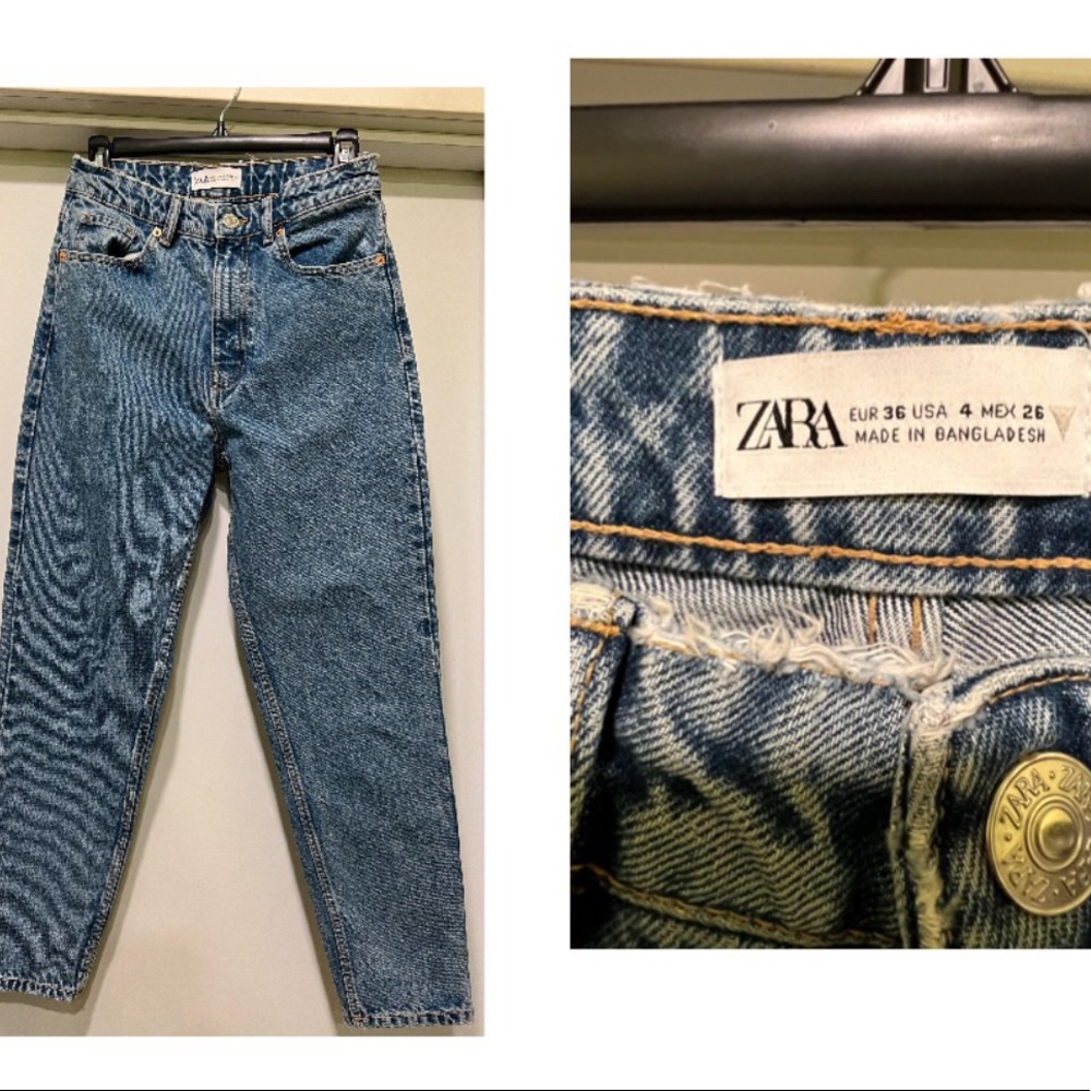 Zara High waisted Jean